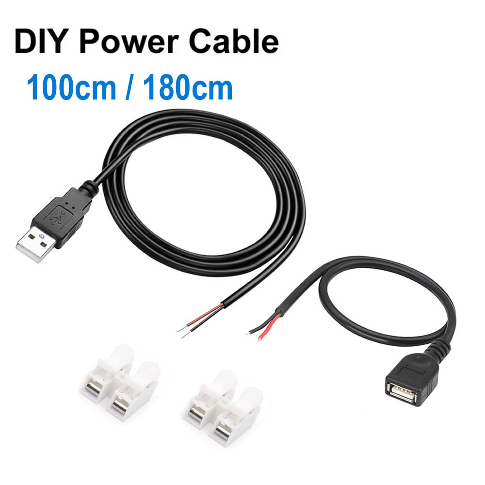 Electronics Repair Gadgets - DC 2핀 USB 전원 케이블 USB