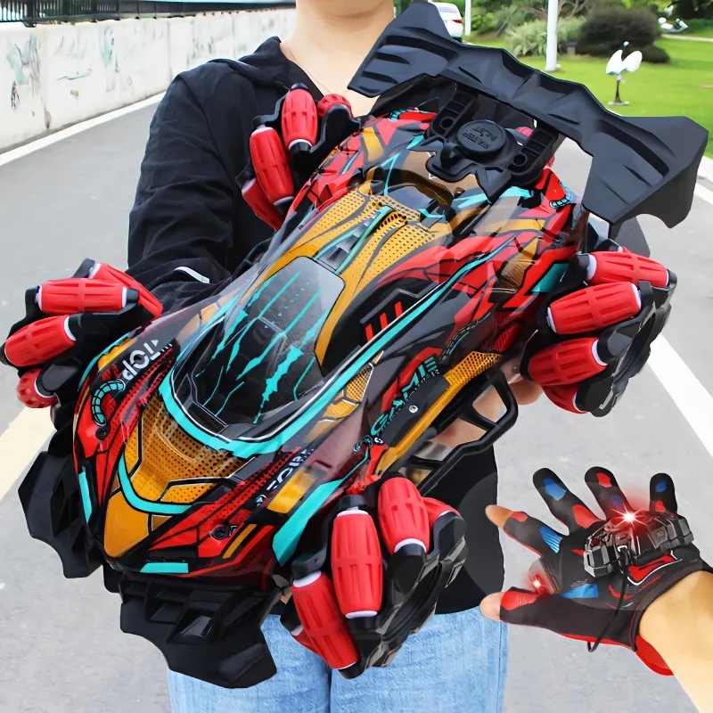 Led Gloves Music - WLtoys 4WD F1 드리프트 RC카 제스처