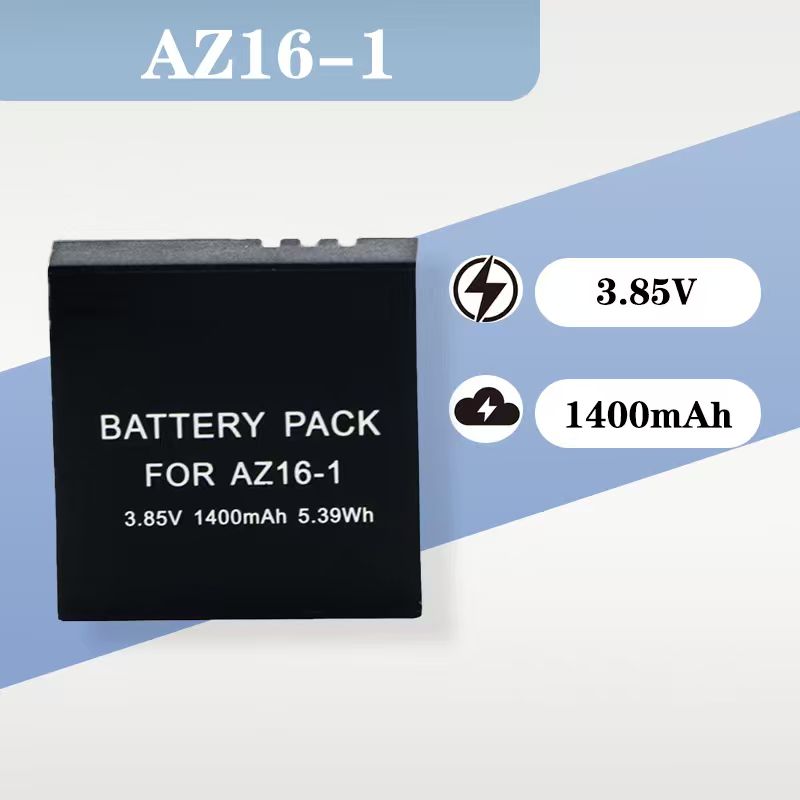 Action Camera 4K - 샤오이 4K 액션 카메라용 3.85V 1400mAh