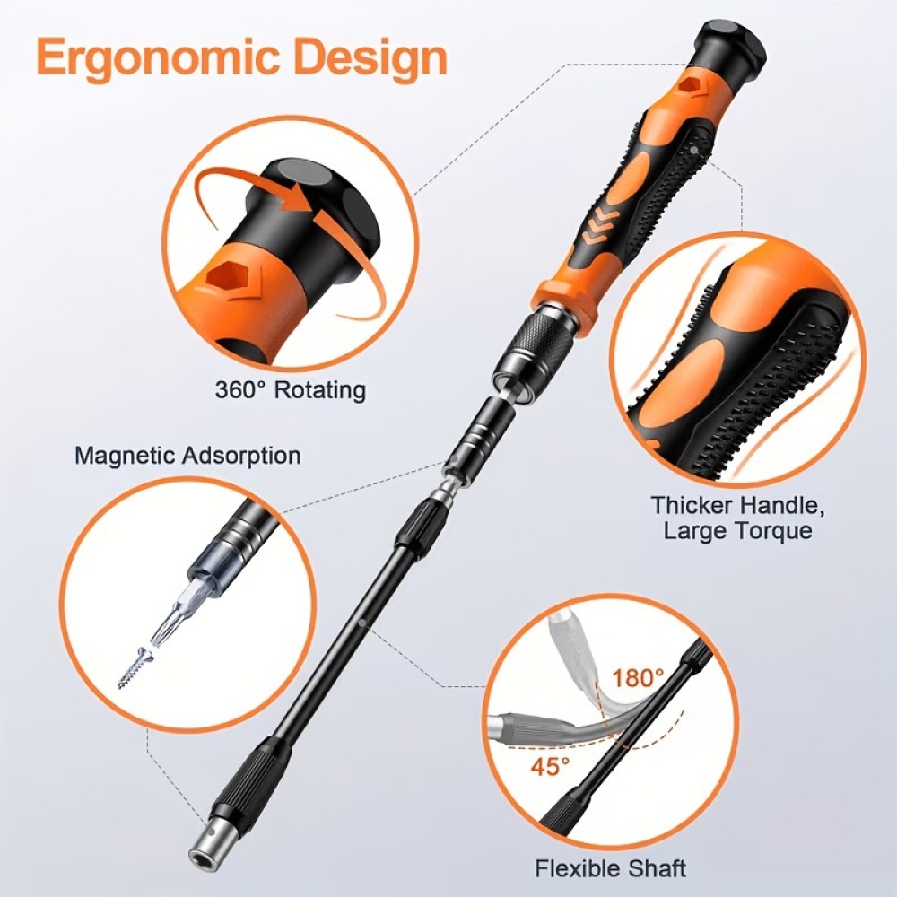 115in1 핸드툴 세트, 노트북, 스마트폰, PC,  - Electronics Repair Gadgets 리뷰 및 가격