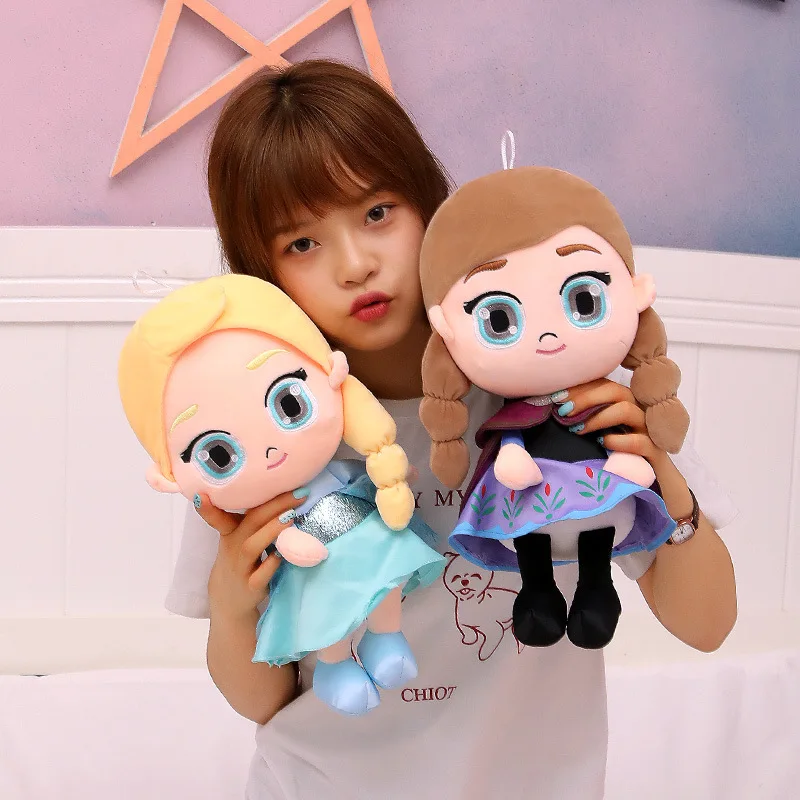 디즈니 애니메이션 만화 겨울왕국 로맨스 공주 안나 봉제 - Elsa Gadget 리뷰 및 가격