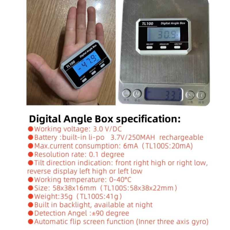 수평 각도 측정기 각도기 피치 게이지 레이저 디지털 각 - Electronic Gadgets 리뷰 및 가격