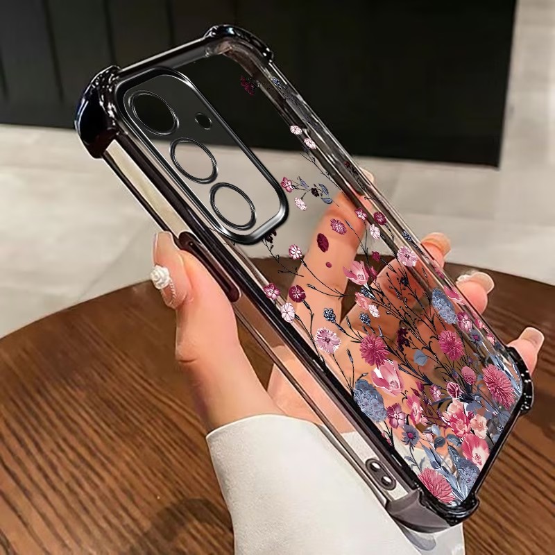 멀티 컬러 전기도금 모서리 4면 충격 방지 폰 케이스  - Samsung Galaxy S24 리뷰 및 가격