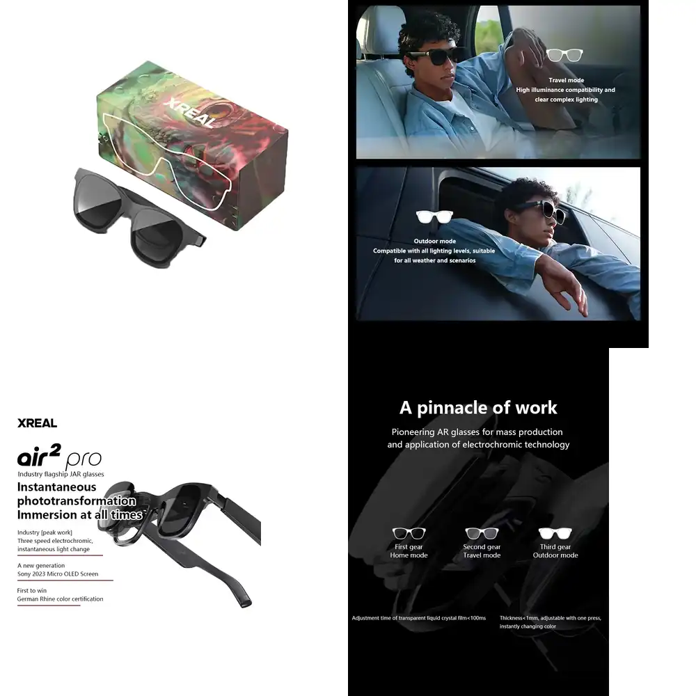 Nreal Air 2 Pro 스마트 AR 안경 Nrea - Smart Glasses Ar 리뷰 및 가격