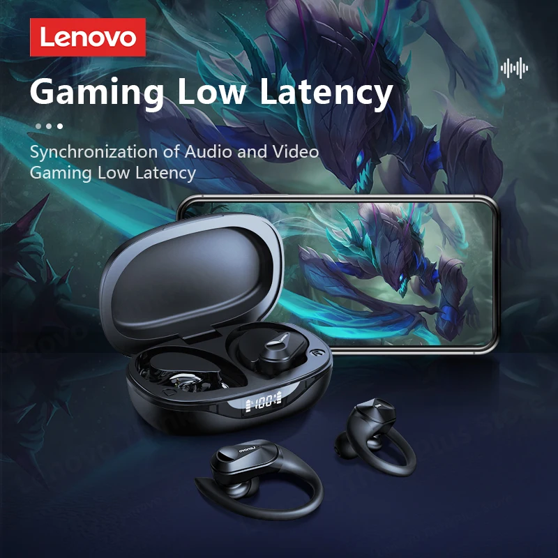 오리지널 레노버 LP75 TWS 블루투스 V5.3 헤드 - Earbuds Anc Wireless 리뷰 및 가격